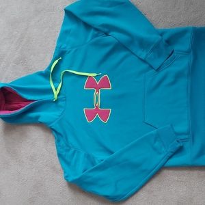 Blue Under Armour hoodie